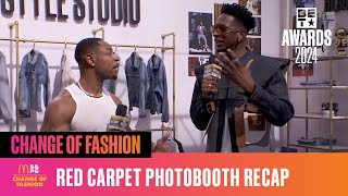 Change Of Fashion BET Awards Red Carpet Photobooth Recap [upl. by Arataj]