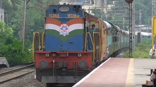 7 Morning Trains at Kasarwadi FtDeccan QueenPushPull IntercityHumsafarChennai Express [upl. by Zeiger]