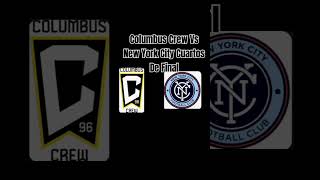 Leagues Cup Columbus Crew VS New York City Cuartos De Final MI PREDICTION leaguescup mls [upl. by Richman]