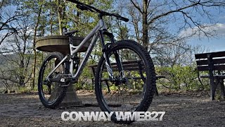 NEW BIKE first ride Conway WME827  with Äxl subtitled [upl. by Orban]