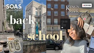 ‘Back to School’ VLOG 🎓🍂📕 A Productive Week in the Life  Get Ready with me for University [upl. by Ardnohsal]