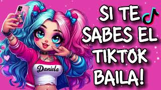 SI TE SABES EL TIKTOK BAILA  2024 [upl. by Ellenahc]