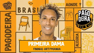 Fininho Artymanha  Primeira Dama Ao Vivo na Pagodeira [upl. by Nnayelhsa]