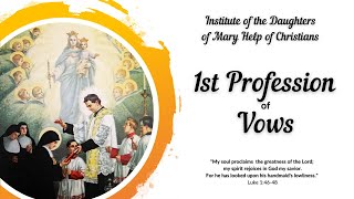 Salesian Sisters First Profession 2024 [upl. by Muryh]