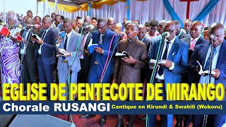 INDIRIMBO ZO GUHIMBAZA IMANA HAMWE NA WOKOVU  Ishengero rya Pentekote ryo mu Mirango [upl. by Sibelle]