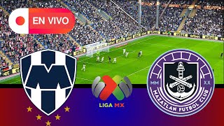 EN VIVO  MONTERREY VS MAZATLAN  Mexican Liga BBVA MX 2024  FULL MATCH  PES 21 Simulation [upl. by Aicilehp]