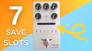 FLAMMA FS02 Reverb Pedal Review Controls Features and Demo [upl. by Kyle]