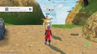 DLC 5 How to get quotThe Power of Super Saiyan Blue and Kaiokenquot TrophyAchievement  Xenoverse 2 [upl. by Llatsyrc]