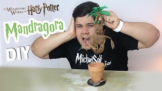 Tutorial de como hacer una mandragora Harry potterdiy [upl. by Mozart]