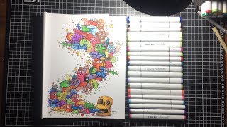 The BEST sketchbook for COPICS  Gawx [upl. by Ingvar991]