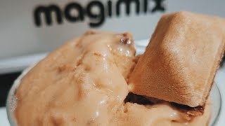 Ice Cream Vanilla 🍨Glace Vanille Magimix [upl. by Hailat]