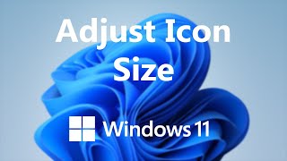 Windows 11 How To Resize Icons [upl. by Pollerd]