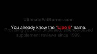 Nutrex Lipo 6 Hardcore Fat Burner Review [upl. by Annad711]