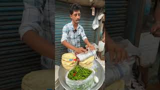 Very Humble person selling kolkata special oil free porota [upl. by Bergmann]