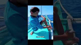 Disabled Boy Lands 200 Giant Grouper Using Risky Bait shorts fishing seafood [upl. by Aisile]