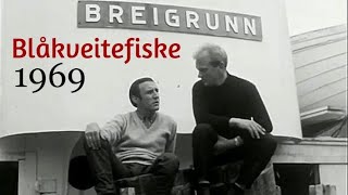 Bankene utenfor Med Breigunn på blåkveitefiske  1969 [upl. by Rubia]