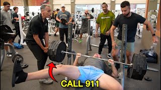 FAKE WEIGHTS in the GYM Prank [upl. by Vince]