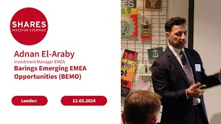 Barings Emerging EMEA Opportunities BEMO  Adnam ElAraby Investment Manager EMEA [upl. by Traggat375]