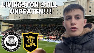 LIVINGSTON STILL UNBEATEN  PARTICK THISTLE vs LIVINGSTON VLOG [upl. by Aidyn]