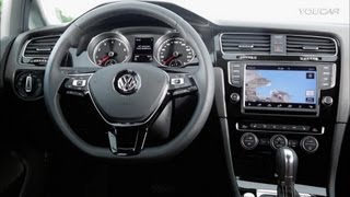 2013 VW Golf MK7  INTERIOR [upl. by Dygall]