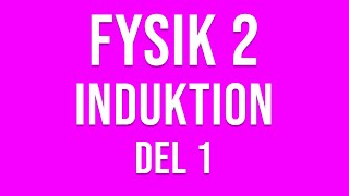 Fysik 2  Induktion och tillämpningar del 1 av 4 [upl. by Lam]