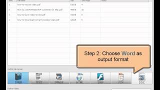 Convert PDF to Worddoc for FREE with PDFMate 140 [upl. by Kolb]