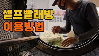 빨래방 이용방법 키오스크 사용법 [upl. by Rihat]