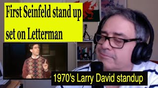 Jerry Seinfeld Larry David early yearsThe Brian YT show [upl. by Aserahs]