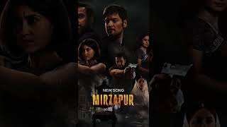 Mirzapur Season 3  New Full Audio Song shorts music mirzapur3 [upl. by Enaujed921]