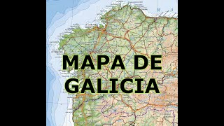 MAPA DE GALICIA [upl. by Vannie]