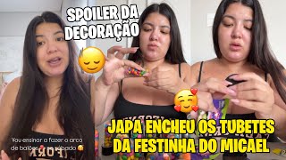 JAPA CHIMENES ENCHEU OS TUBETES DA FESTINHA DO MICAEL SPOILER E MAIS [upl. by Nagek648]