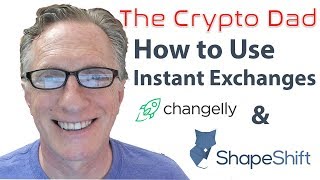 Using Instant Exchanges Changelly amp Shapeshift to Trade Cryptocurrencies [upl. by Riem731]