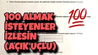 9Sınıf Biyoloji 2Dönem 1Yazılı [upl. by Eceinert]