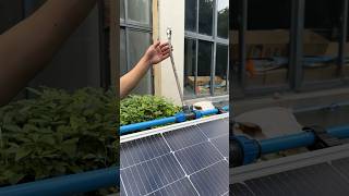 Cleaning solar panels and Cooling solar panels cooling cleaning satisfying [upl. by Maziar]