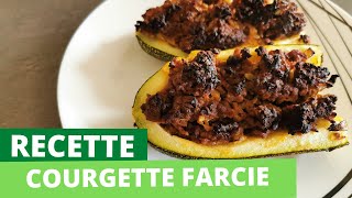 RECETTE  COURGETTE FARCIE [upl. by Orvan]