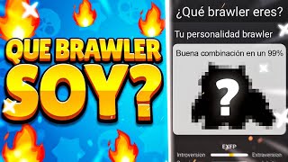 ¿QUÉ BRAWLER SOY en la VIDA REAL TEST de PERSONALIDAD🤓 [upl. by Elleimac]