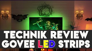 Technik Review  Govee Smart WiFi Rainbow Wave LED Strip Light [upl. by Ortrud]