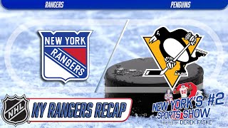 Rangers make statement in season opener with 60 win at Penguins [upl. by Harlow294]