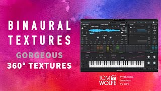 Arturia Pigments goes binaural Tom Wolfe’s Binaural Textures Preset Demo [upl. by Akenot]