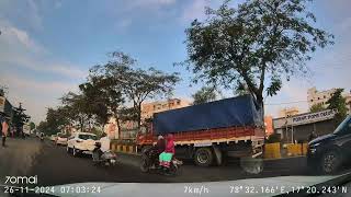 Hyderabad City Drive From Agriculture Colony to Chilkur Balaji Temple  Dashcam Footage  4K [upl. by Aika]