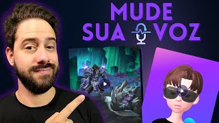 Como Alterar Sua Voz no PC em Tempo Real EaseUS VoiceWave Tutorial [upl. by Airotnes]