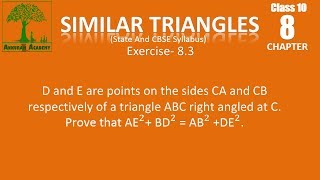 Class 10 Similar triangles [upl. by Aicital]