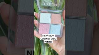 NEW from Dior 🤩 The Backstage Celestial Glow Palette Four new highlighter shades diorbeauty [upl. by Nahk]