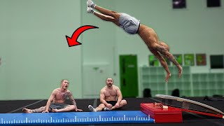 The Ultimate Gymnastics Challenge Nile Wilson amp Ashley Watson [upl. by Dove]