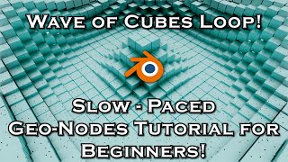 A Geometry Loop for Absolute Beginners  Blender Tutorial [upl. by Irmgard]
