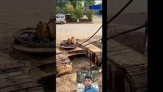 Earth moving machine cheking and testing mechanical engineeringsmall videoodisha farmer boy1083 [upl. by Duwad]