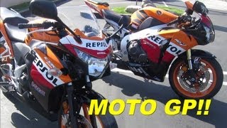 Honda CBR 1000RR amp CBR 250R Repsol MOTO GP Edition [upl. by Repohtsirhc]