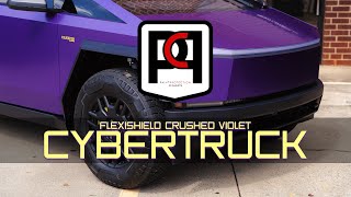 Flexishield Crushed Violet Tesla Cyber Truck [upl. by Victorie805]