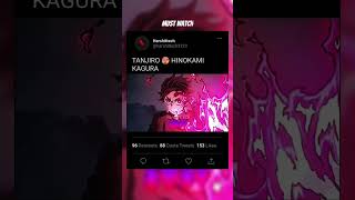 Tanjiro 🥵 Hinokami Kagura demonslayer tanjiro [upl. by Goody595]