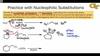 1804 Predicting Products of Nucleophilic Substitution Reactions [upl. by Rim]